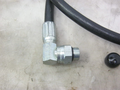 New – Open box Gates 6M3K Hydraulic Hose 3000PSI, 3/8" ID 67" Long 1/2" Male ORB O-ring Boss -8