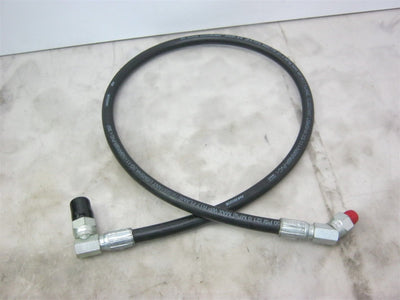 New – Open box Gates 6M3K Hydraulic Hose 3000PSI 3/8" 47" L 3/8" MORB to 5/8" MORB O-ring Boss