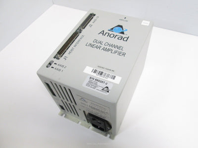 Used Anorad C808071-0-1-M Dual Channel Linear Amplifier, 115VAC IN