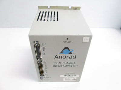 Used Anorad C808071-0-1-M Dual Channel Linear Amplifier, 115VAC IN