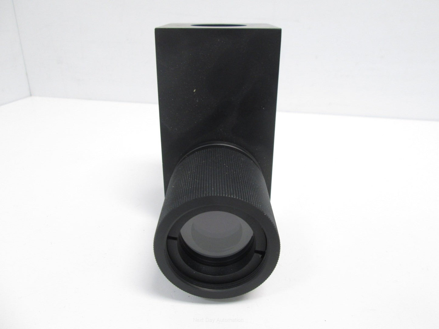 Used Melles Griot 052060 Optical Laser 90-Degree Right-Angle Turning Mirror w/ Lens