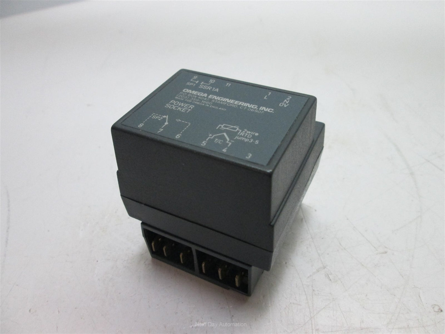 Used Omega BD9031A Field Installable Module, 1 Amp Soild-State Relay And Relay