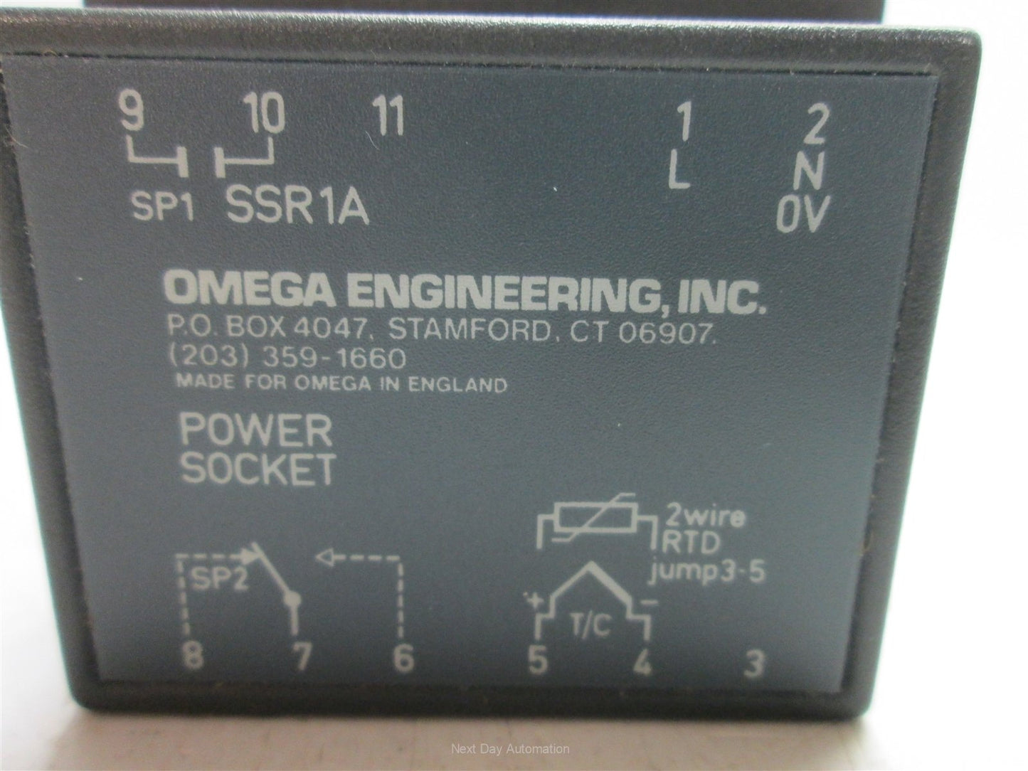 Used Omega BD9031A Field Installable Module, 1 Amp Soild-State Relay And Relay