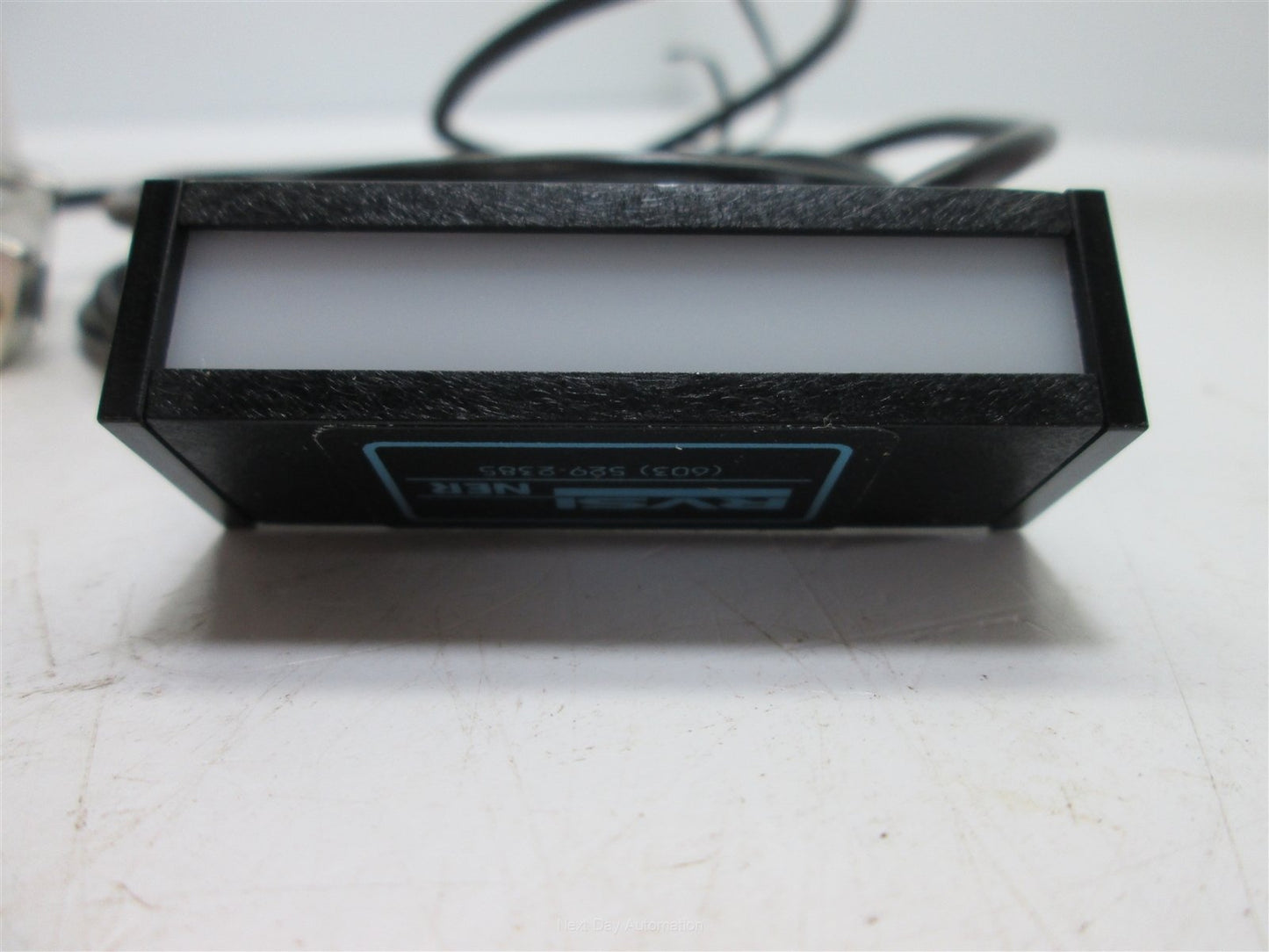 New RVSI NER 010-654101 Linear Illuminator, Supply: 24VDC 42mA, Red LED