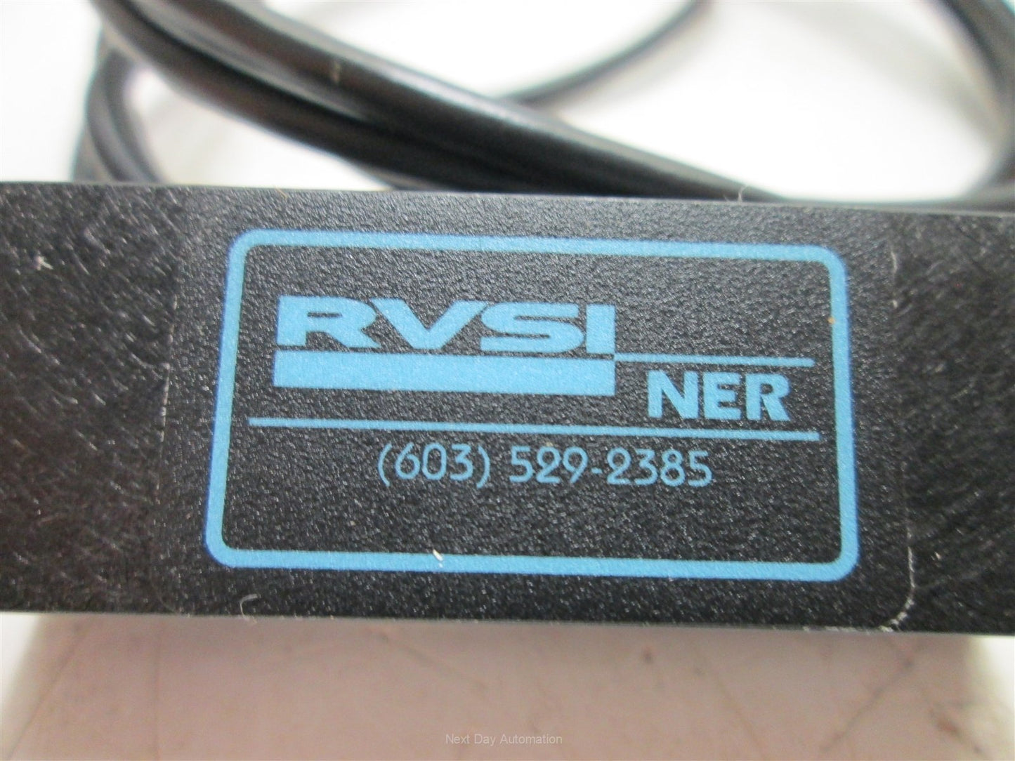 New RVSI NER 010-654101 Linear Illuminator, Supply: 24VDC 42mA, Red LED