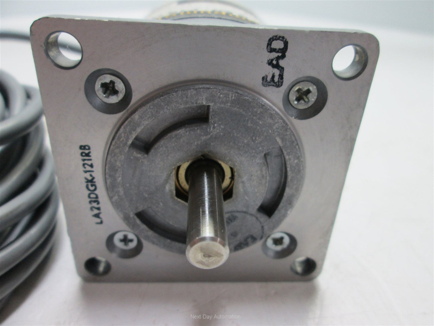 Used Parker A/AX57-102 Stepper Motor, Double Shaft: 0.25" Dia, 120oz-in, NEMA Size 23
