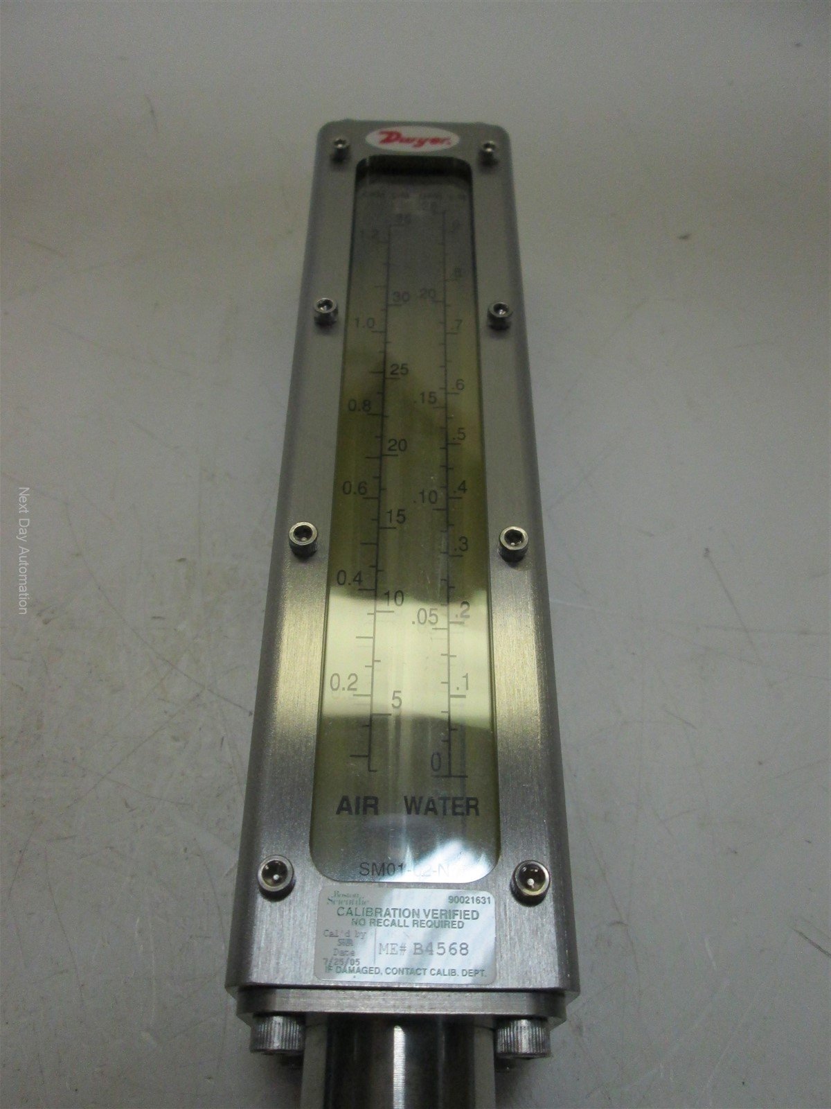 New In Box Dwyer IF2700 Flowmeter, Water Flow: 0.25GPM, Air Flow: 1.2SCFM