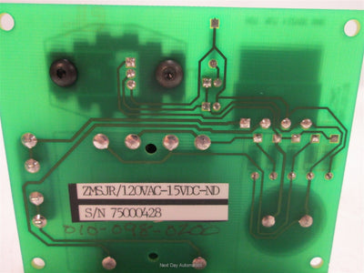 New Marsh Bellofram ZMSJR/120VAC-15VDC-ND Power Supply, In: 120VAC, Out: 15VDC