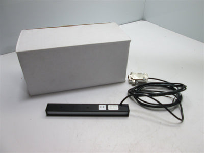 New RVSI NER 010-654501 Linear Illuminator, Supply: 12VDC 126mA, Red LED