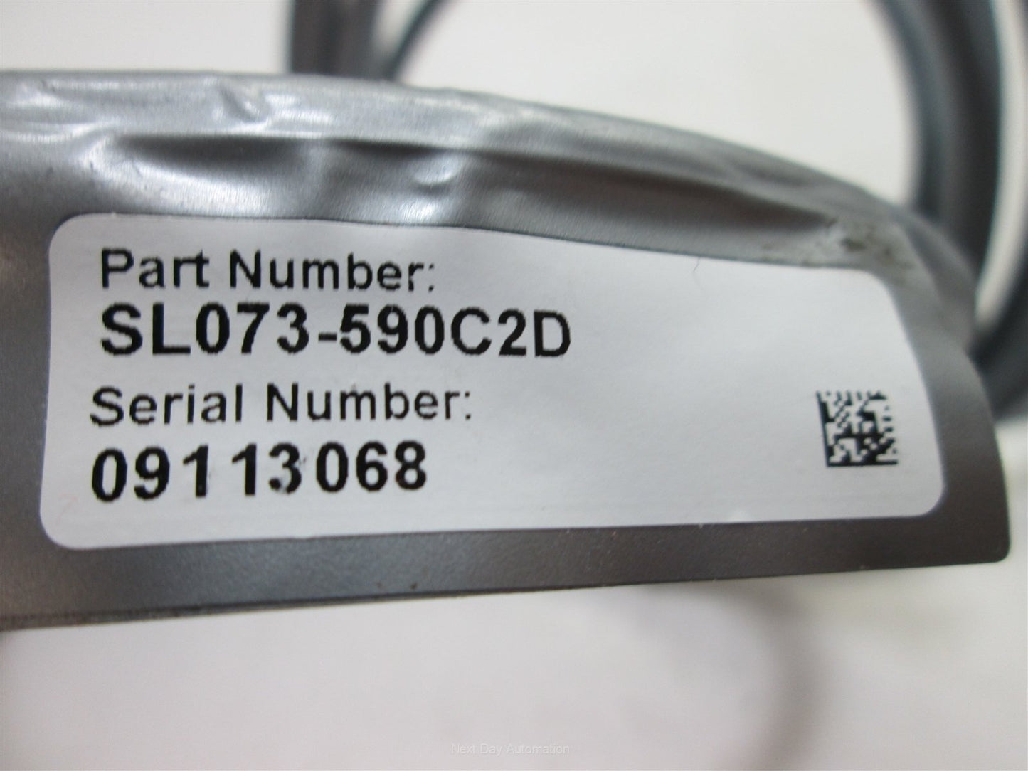 Used Advanced Illumination SL073-590C2D Spot Light, Amber, 24V 0.35A, Cable: 2 Meters