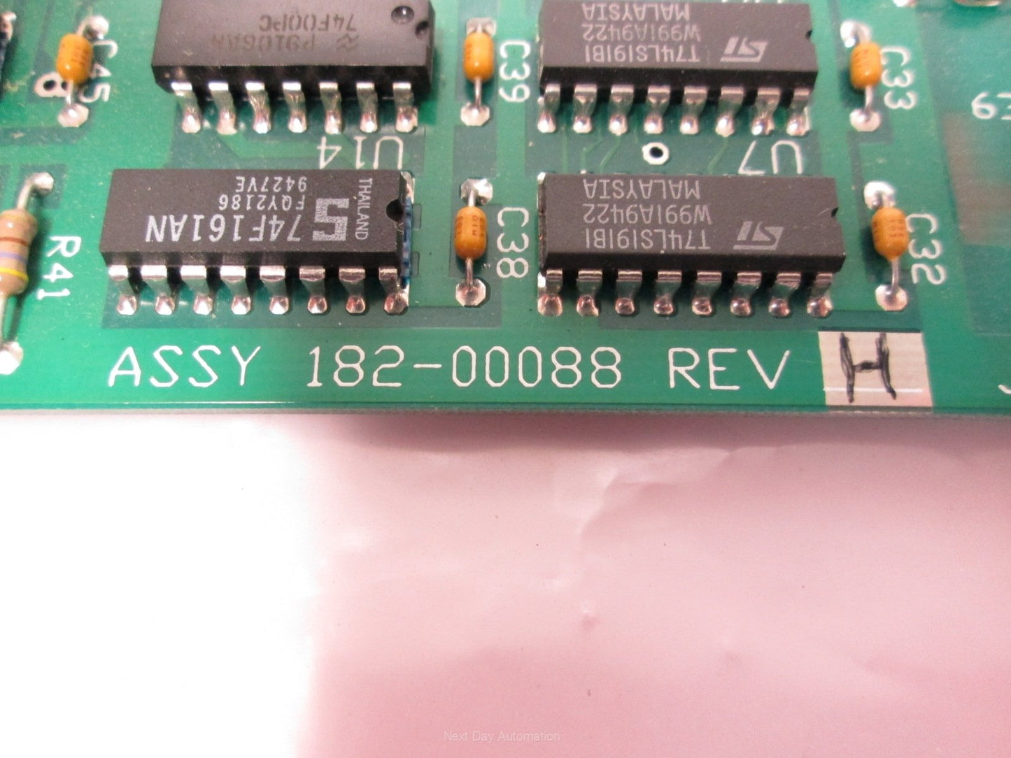 Used LaserMike 182-00088 Rev H Control Board 100 Pin