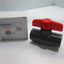 New Legend Valve 201-435 Compact Ball Valve, Grey PVC, 1" PVC Ports
