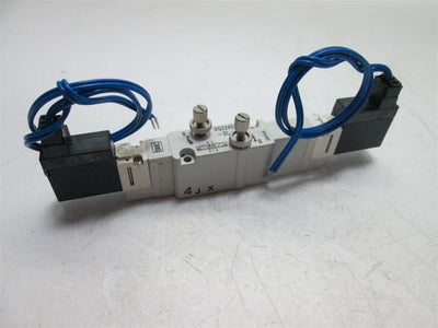 New SMC VQZ2451S-3L-C Solenoid Valve, 5-Port, Coil: 110VAC (115VAC) 50/60Hz