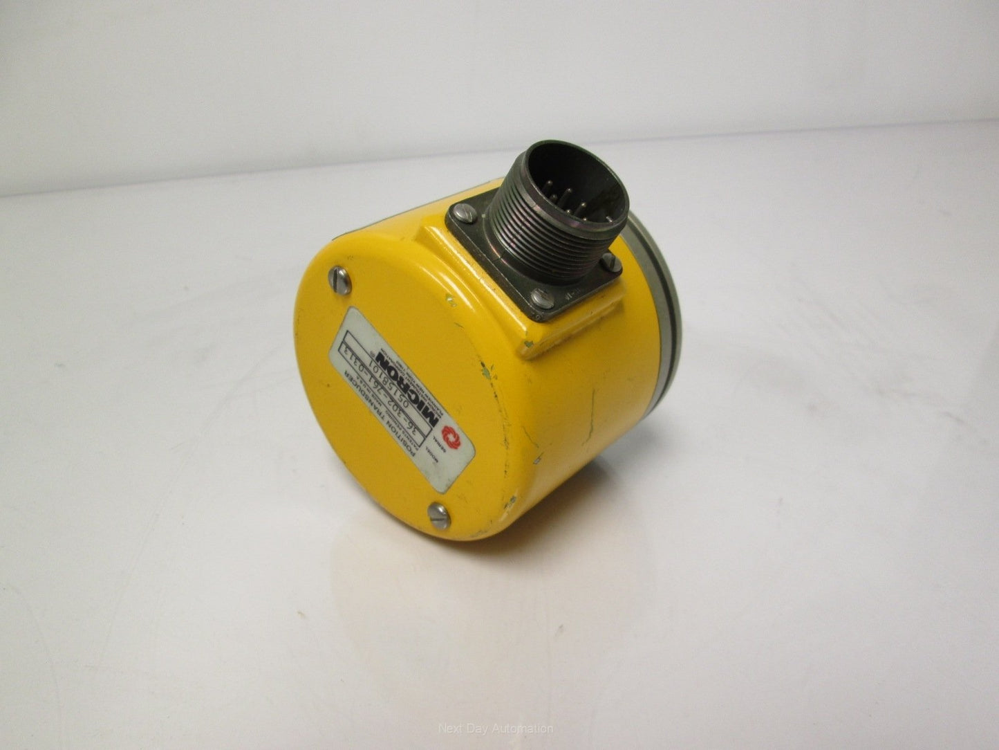 New – Open box New Micron 36-302-761-0313 Position Transducer 3/8" Shaft *Cosmetic Scratches*