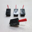 Used Lot of 4 Eaton Cutler Hammer T8206 Miniature Switches 3-Position Maintained