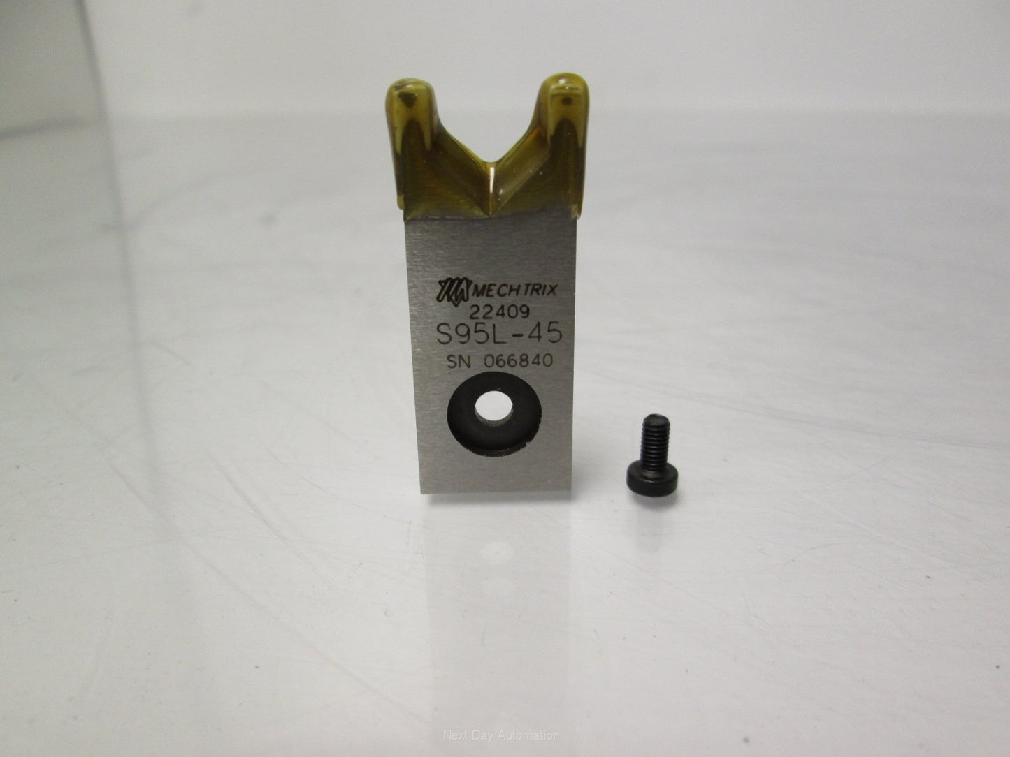 New Mechtrix S95L-45 Cut-Off Blade for Komax 34 Stripping Machine 45°