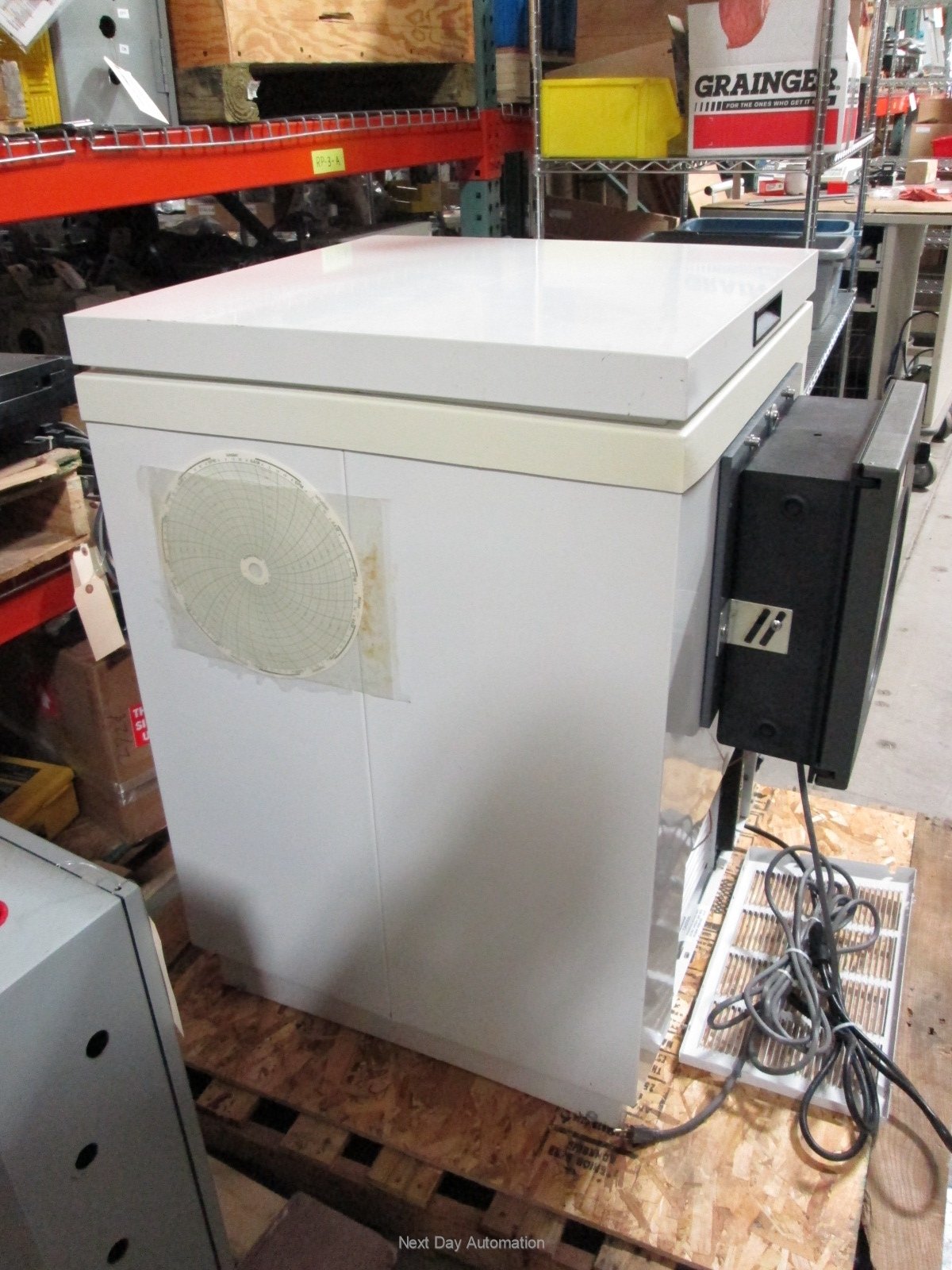 Used Kelvinator Scientific UC540 Chest Freezer Tested to -46°C w/ Honeywell Recorder