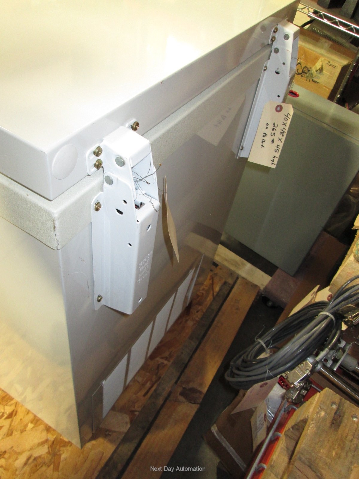 Used Kelvinator Scientific UC540 Chest Freezer Tested to -46°C w/ Honeywell Recorder