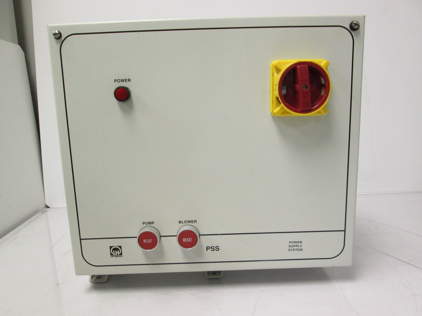 Used Leybold PSS Power Supply System for Leybold Vacuum Pumping Controls 3PH