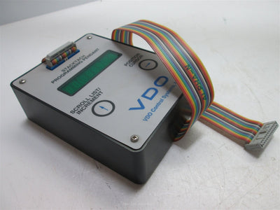 Used VDO T77410-P Programming Pendant, Input Power: 24VDC, SPDT Relay Output