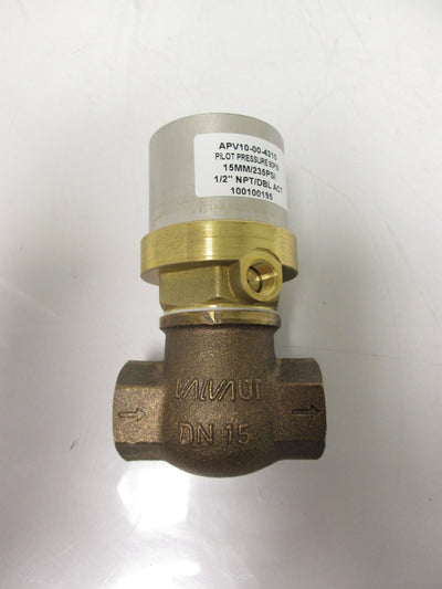 New Spartan Scientific APV10-00-4310 Pilot Operated Valve 2-Way Double Acting