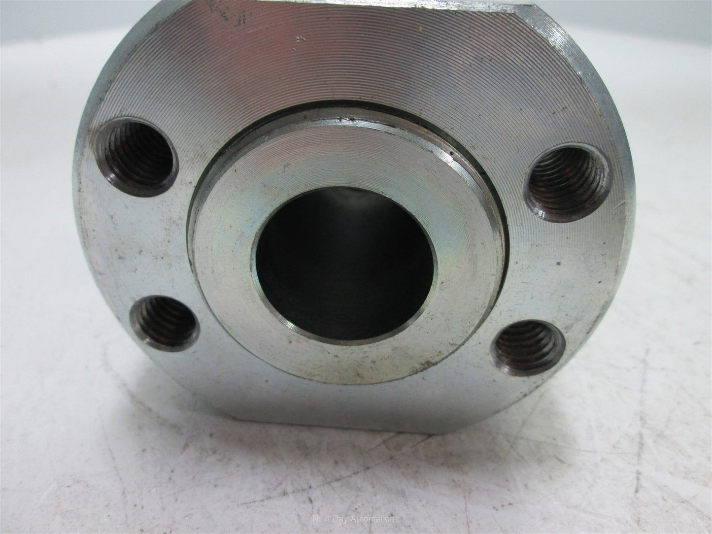 New – Open box Anchor Fluid Power AEF6#16-11DB 2-Way Block Ball Valve SAE C62 5000psi Max