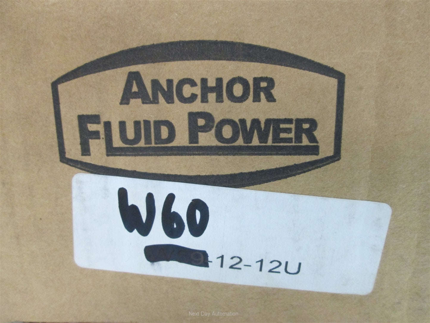 Used Anchor Fluid Power W60-12-12 Flat Socket Weld - Pipe, With Mounting Hardware
