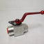 New – Open box DMIC BVAL-0750N4323AZZN Ball Valves 400PSI 3/4" NPT w/ Locking Handle