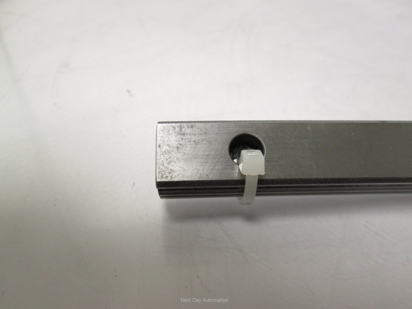 Used NSK LY150460AL Linear Rail w/ 2x Carriages 460mm Long 28mm Height *Surface Rust*