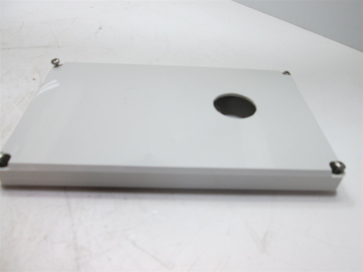 Used Hoffman Q-4PBPCDM Enclosure, Dimensions: 200mm x 120mm x 87mm, *7 Holes*