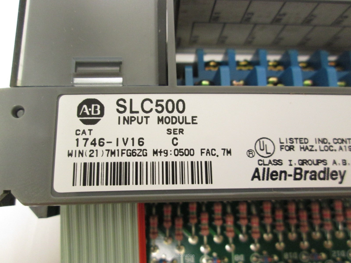 Used Lot of 2 Allen Bradley 1746-IV16 Ser C DC Input Module 16 Channel 24VDC Sourcing
