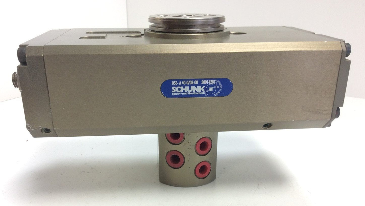 New Other Schunk OSE-A 40-0/08-00 30014281 Rotary Actuator, 0-180 Degrees