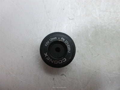 Used Cognex FOV (371-0389-2) Lens, Focal Length: 12mm