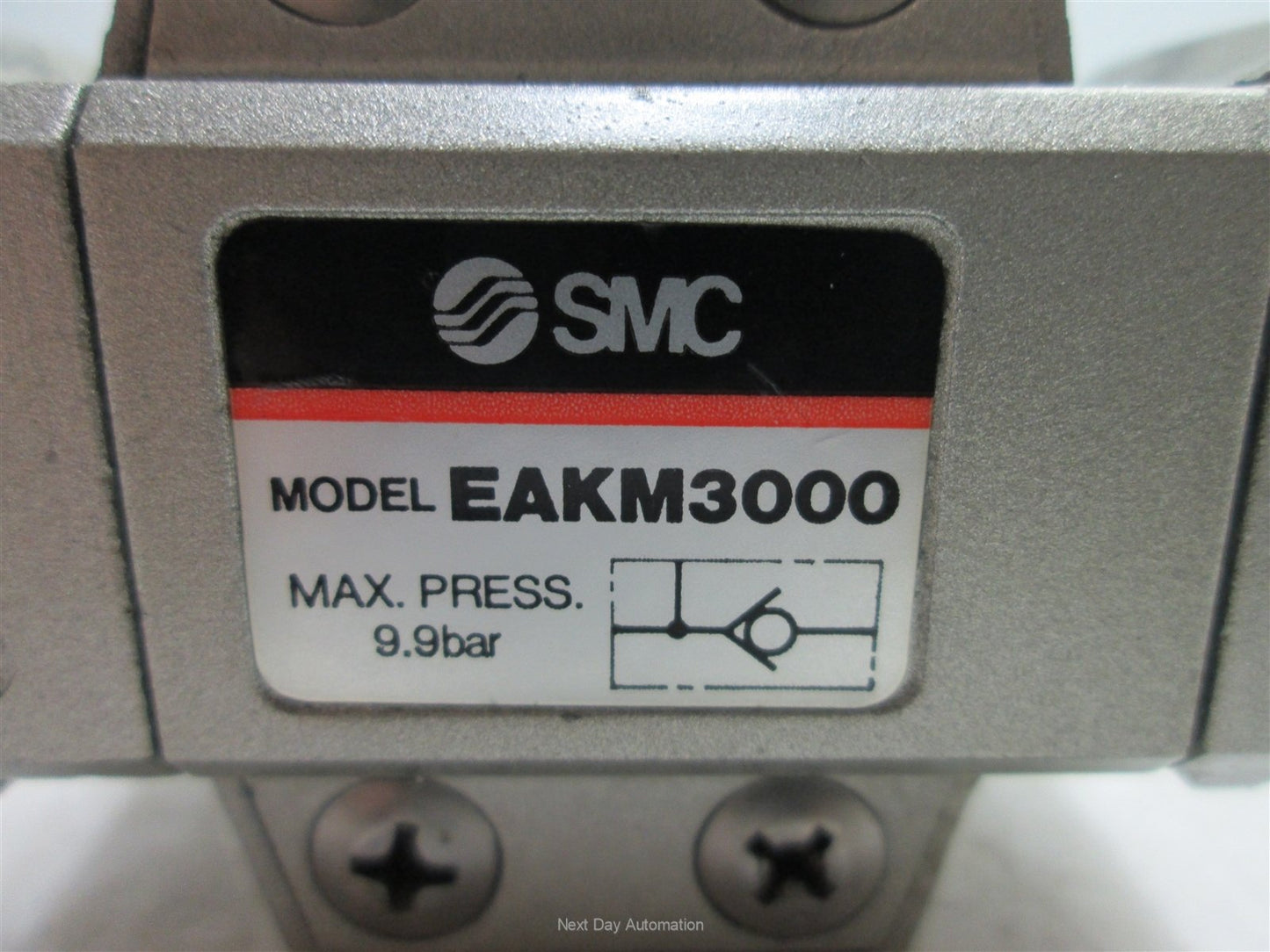 Used SMC EAKM3000 Check Valve, Body Size: 30, By-Pass Port Size: G 1/4"