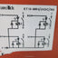 Used Eurotek ET18-MR4/24DC/NO Control Relay Module, (4) SPST, 24VDC Coils