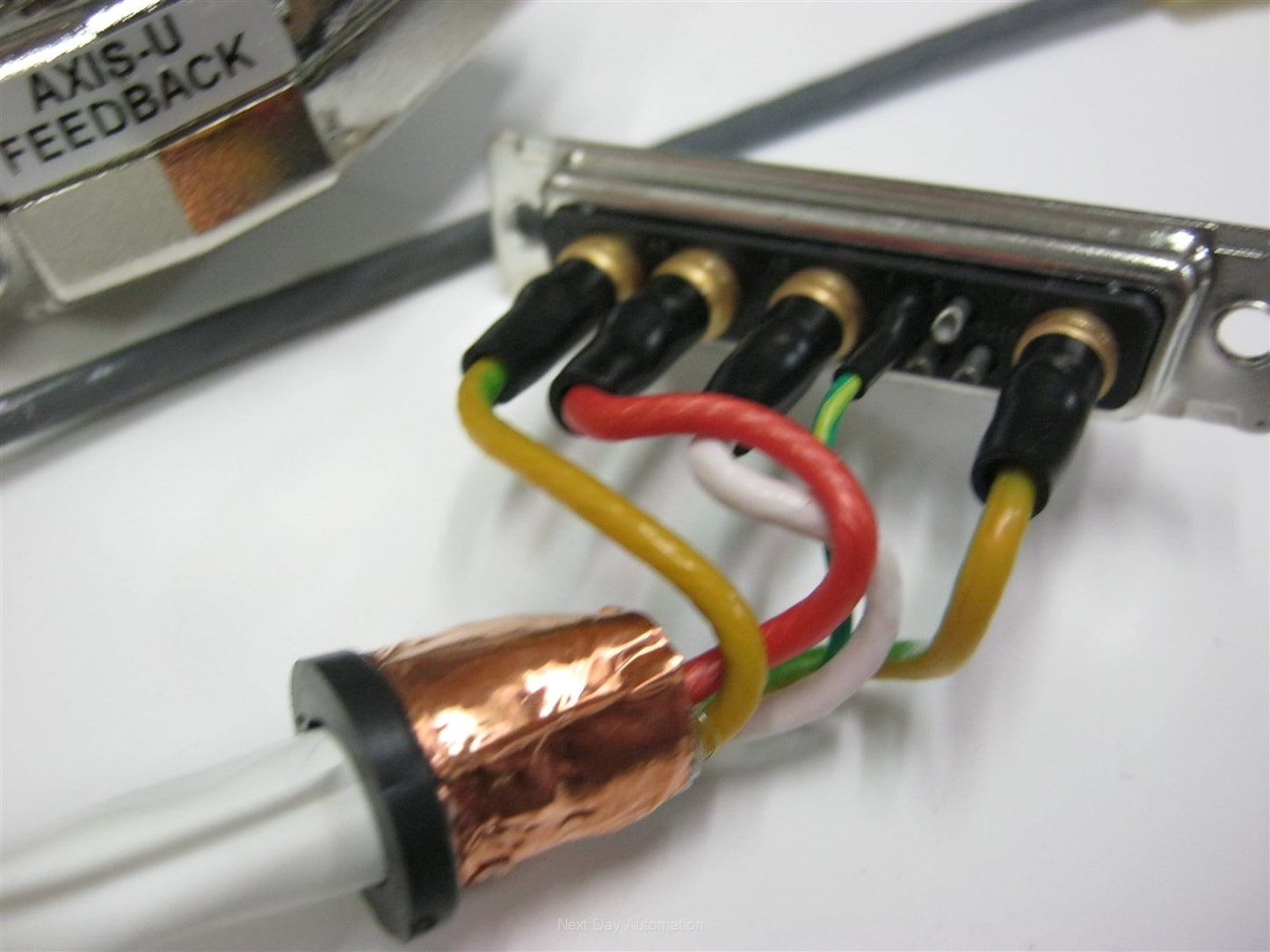 New – Open box Motor Power 5W5 to 9W4 D-Sub Combo Cable & Feedback 25-Pin D-Sub M to F Cable