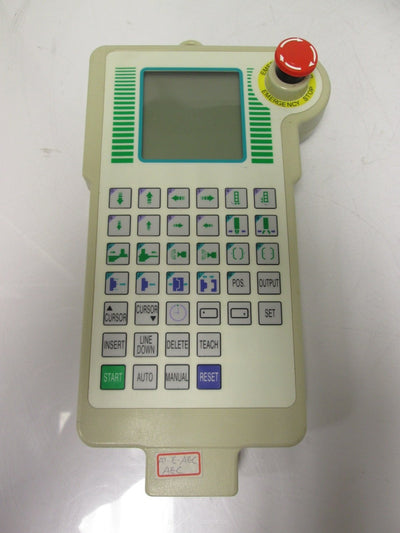 Used Apex Robot Systems AT-LCD Version 6 Teaching Pendant 9-Pin D-Sub w/ E-Stop