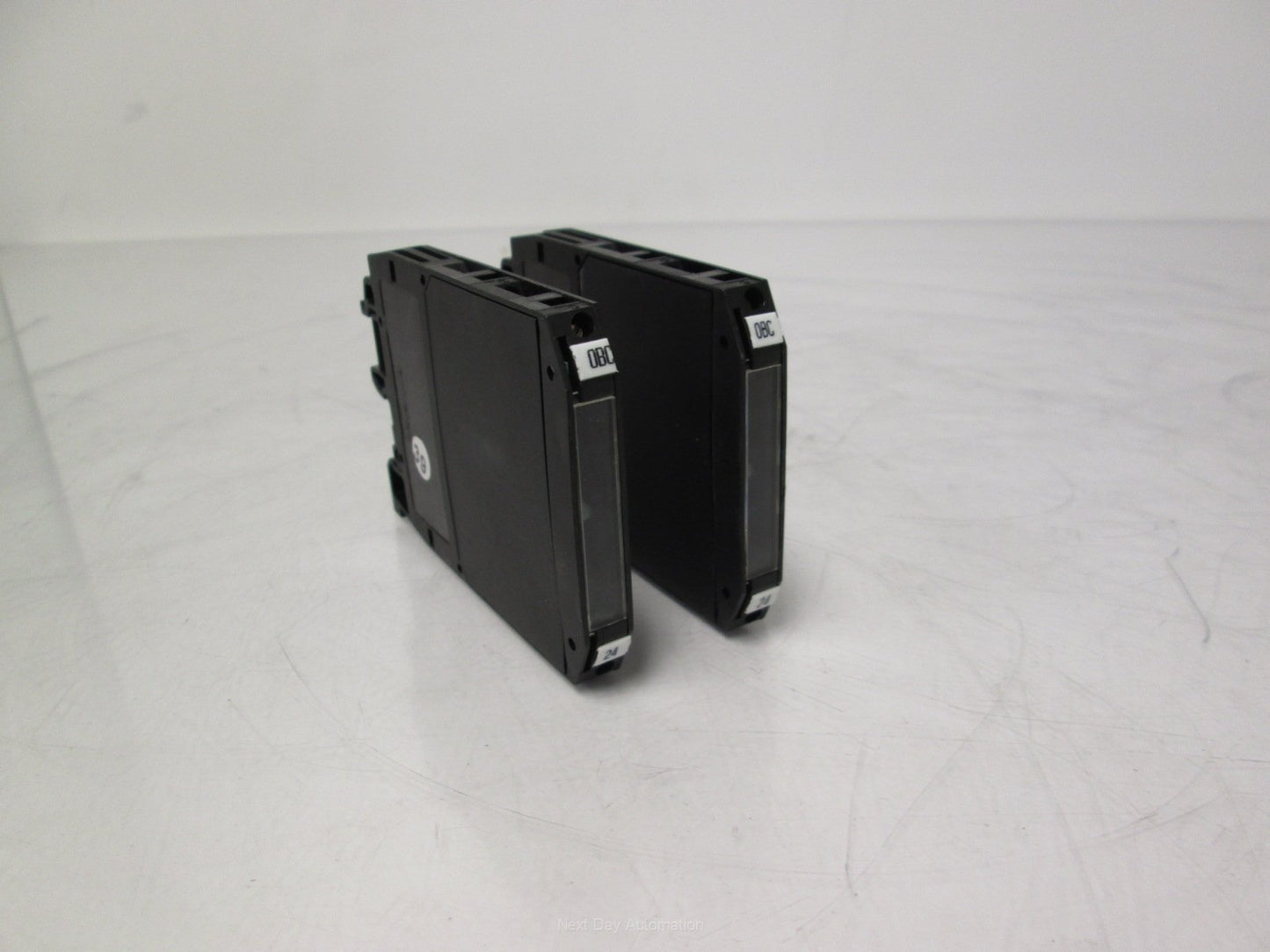 Used Lot of 2 Entrelec 0008.018.01 Optocoupler Modules 60VDC 1A Out 10.2-28.8VDC In