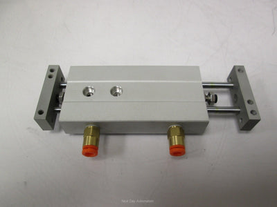New Bimba TBD-810-M Twin Bore Double End Cylinder 8mm Bore 10mm Stroke M5 Ports