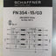 Used Schaffner FE 354-15/03 4-Wire Filter 3 Phase + Neutral 380/420VAC 50Hz 15A
