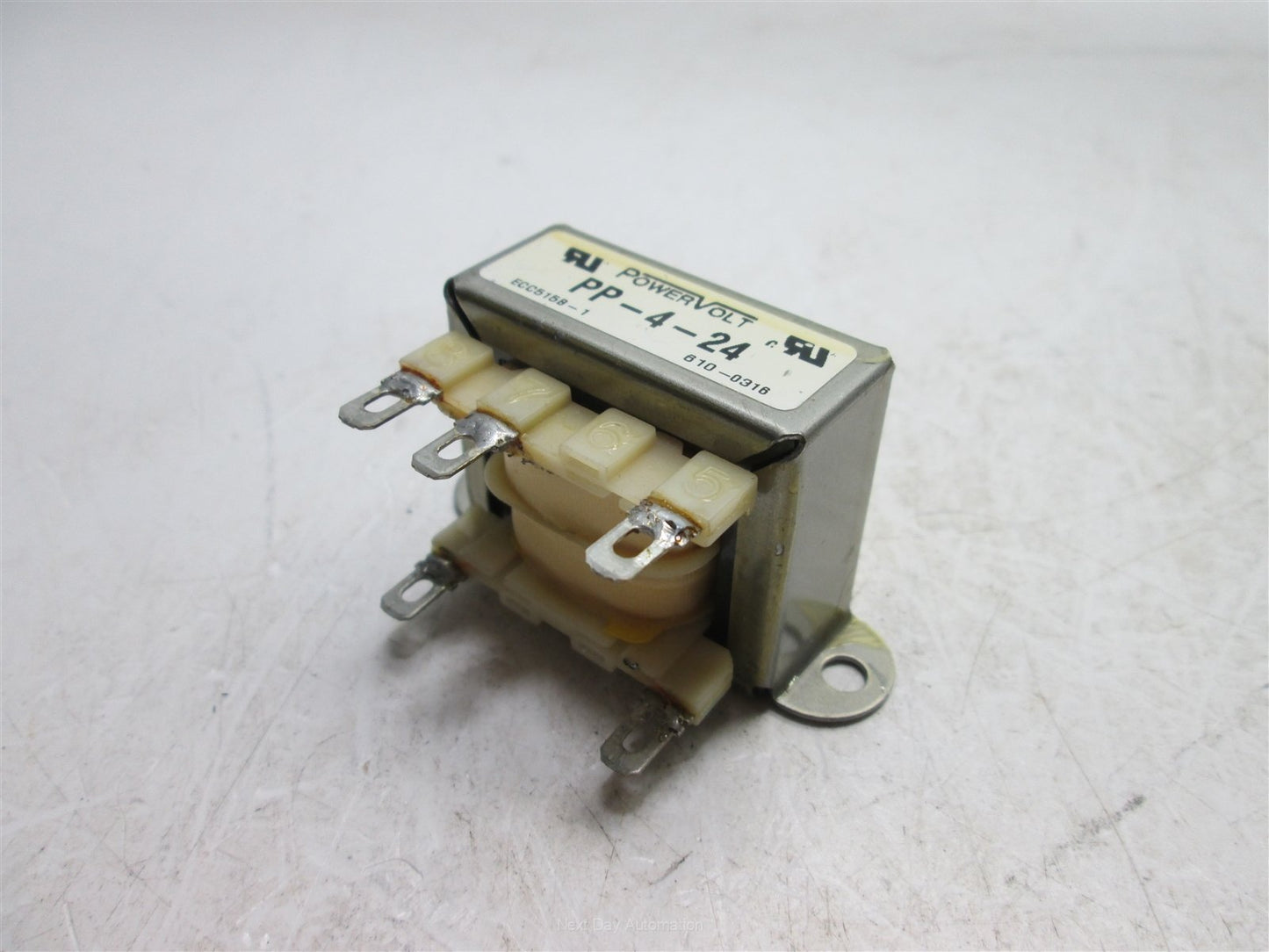 Used PowerVolt PP-4-24 Compact Power Transformer, Single Primary, Voltage: 115V