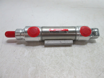 Used Bimba M-040.5-DPBT2 Air Cylinder, Bore: 3/4", Stroke: 0.5", Ports: 1/8" NPT