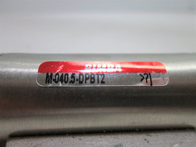 Used Bimba M-040.5-DPBT2 Air Cylinder, Bore: 3/4", Stroke: 0.5", Ports: 1/8" NPT