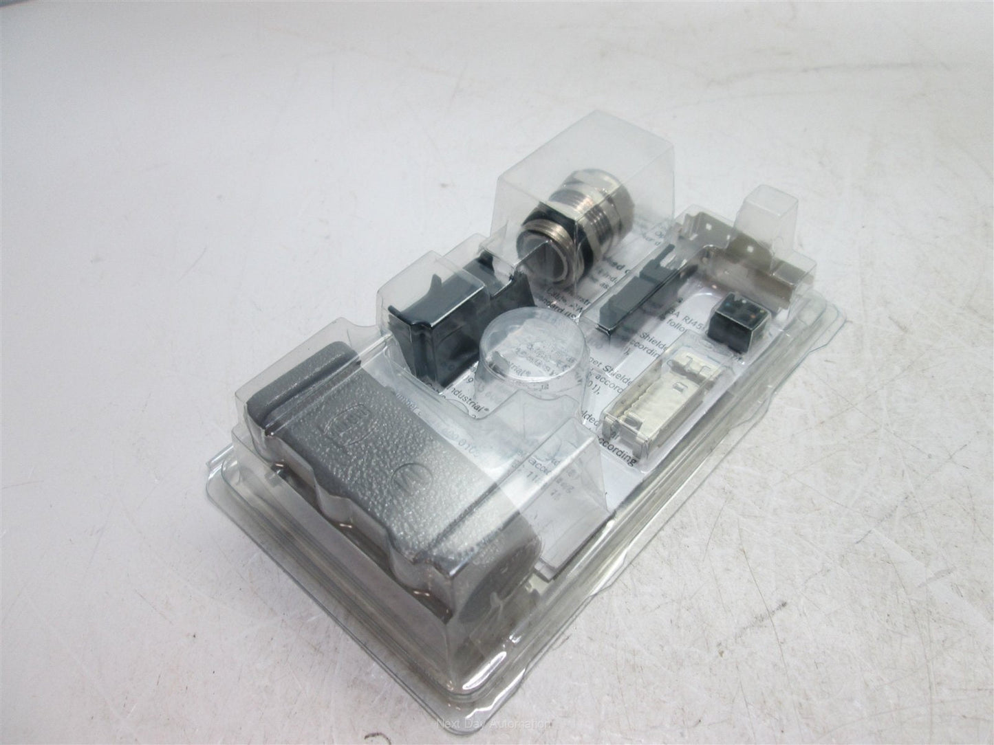 Used Harting 09 45 100 1100 Data Connector Kit, Ethernet RJ45