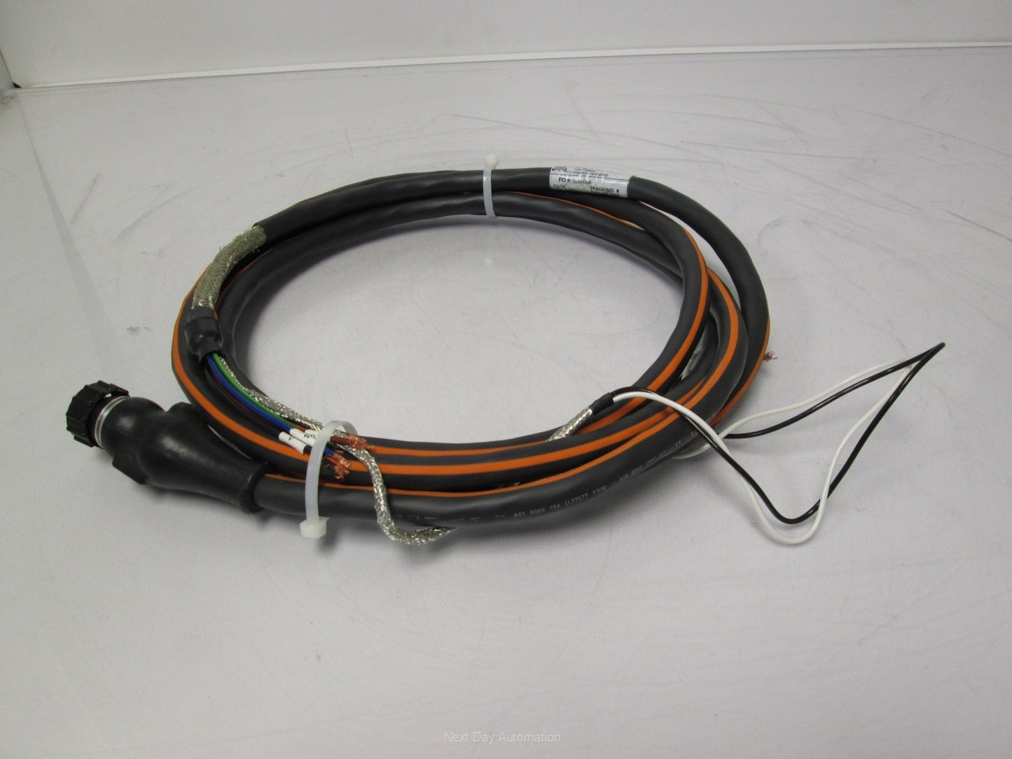 New – Open box Flex-Cable FC-FPBM6DF-16AF-M003 Motor Power Cable w/ Brake Flying Lead