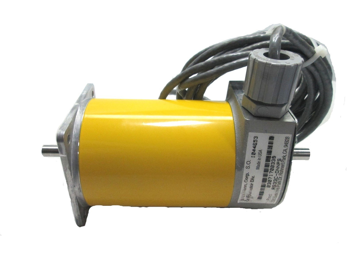 Used Parker RS33C-DNNPS Stepper Motor, Shaft: 0.375" Diameter, 340VDC Winding