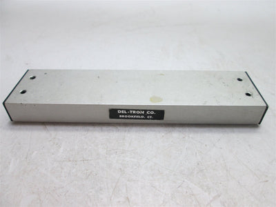 Used Del-Tron 060-115-0001 Ball Bearing Slide, Travel: 4", Dimensions: 6"x1.5"x0.625"