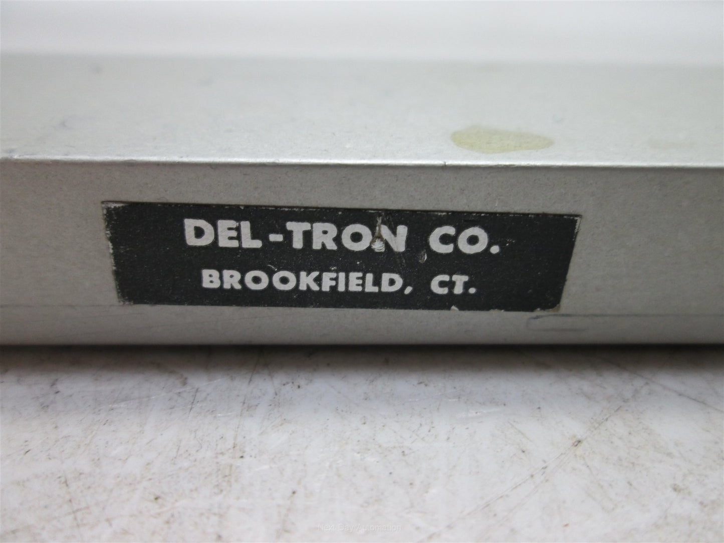 Used Del-Tron 060-115-0001 Ball Bearing Slide, Travel: 4", Dimensions: 6"x1.5"x0.625"