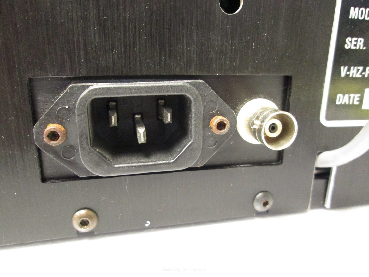 Used Laser Machining PM100 Power Meter 10W 120VAC BNC Connection w/ Solenoid