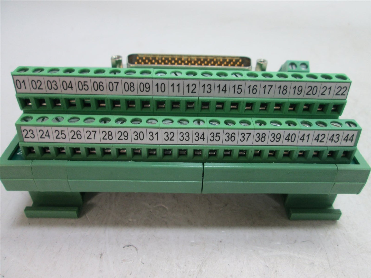 Used Allen Bradley 2090-U3BB-D44 Interface Breakout Board, 44-Pin Screw Terminal